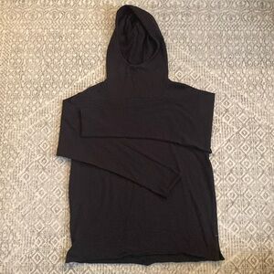 Rag & Bone Mens Turtled Hooded long sleeve Tee